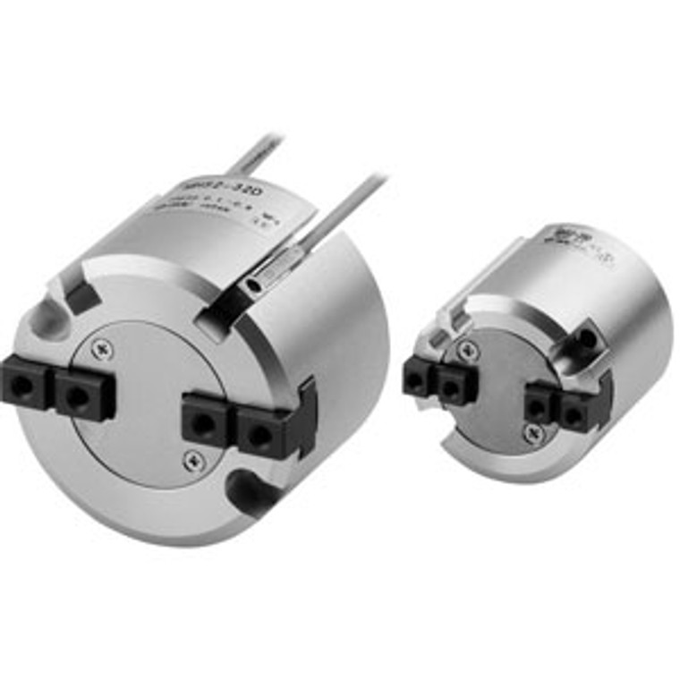SMC MHS2-50D-Y7PL MHS2 Series Air Gripper Parallel Style Slide guide Type Round body 2Finger Standard Type