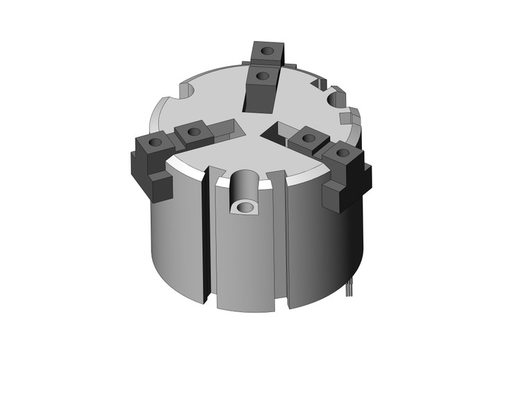 SMC MHS3-50D-M9PWSAPC Mhs, Parallel Style Air Gripper