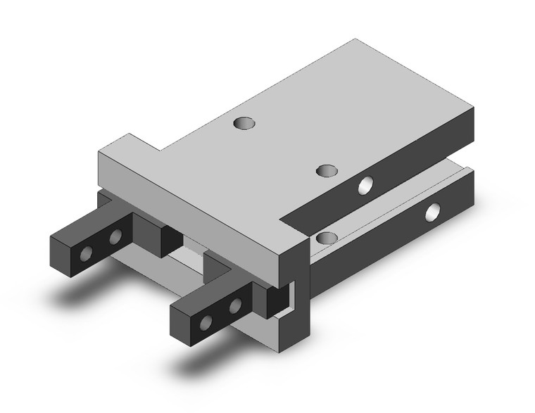 SMC MHZL2-10D-X63 Gripper, Mhz, Parallel Style Air Gripper