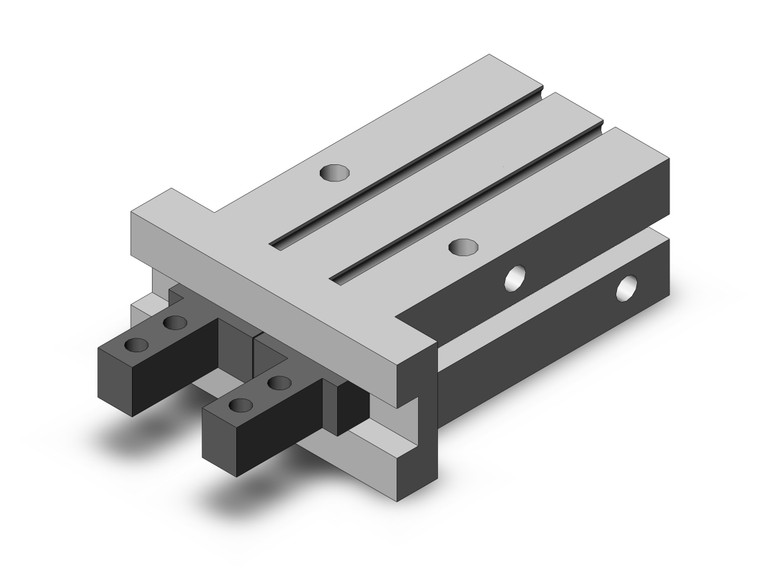 SMC MHZL2-20C1 Gripper, Mhz, Parallel Style Air Gripper