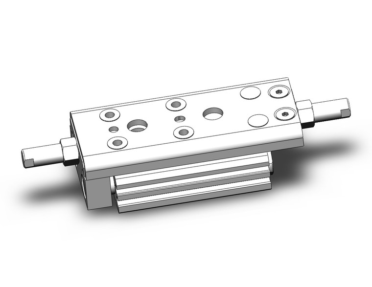 SMC MXQ12C-20ZG3 Cylinder, Slide Table