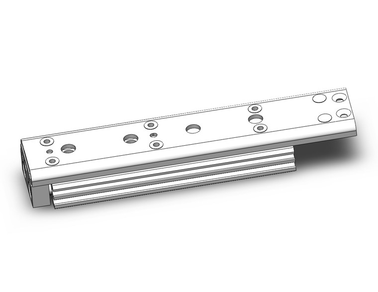 SMC MXQ8C-75Z Cylinder, Slide Table