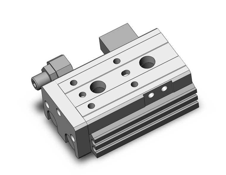 SMC MXQR12-20AS Cyl, Air Slide Table, Reversible Type
