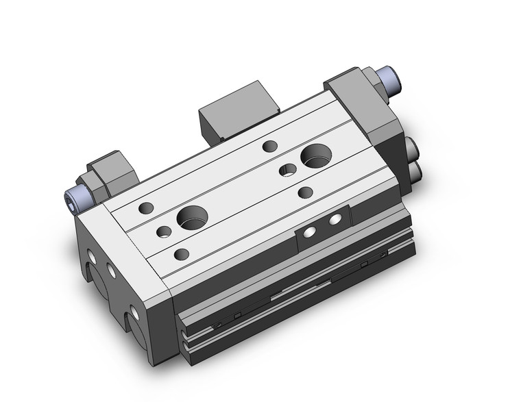 SMC MXQR16-30C-M9NWM Cyl, Air Slide Table, Reversible, Asw
