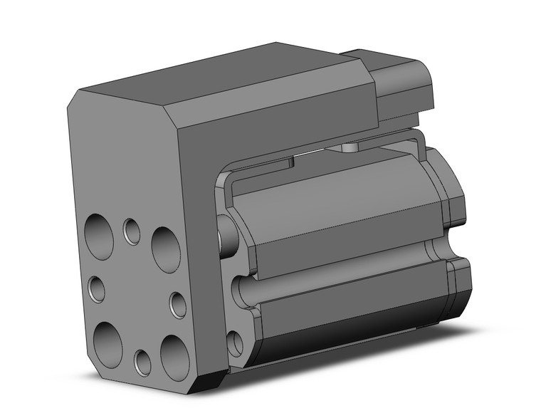SMC MXZ12-10 Compact Cylinder W/Linear Guide
