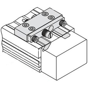 SMC MY3B-A25L1-6 Stroke Adjustment Unit For Series MY3A/3B