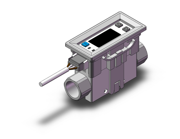 SMC PFMB7201-N02-B-T 2-Color Digital Flow Switch For Air