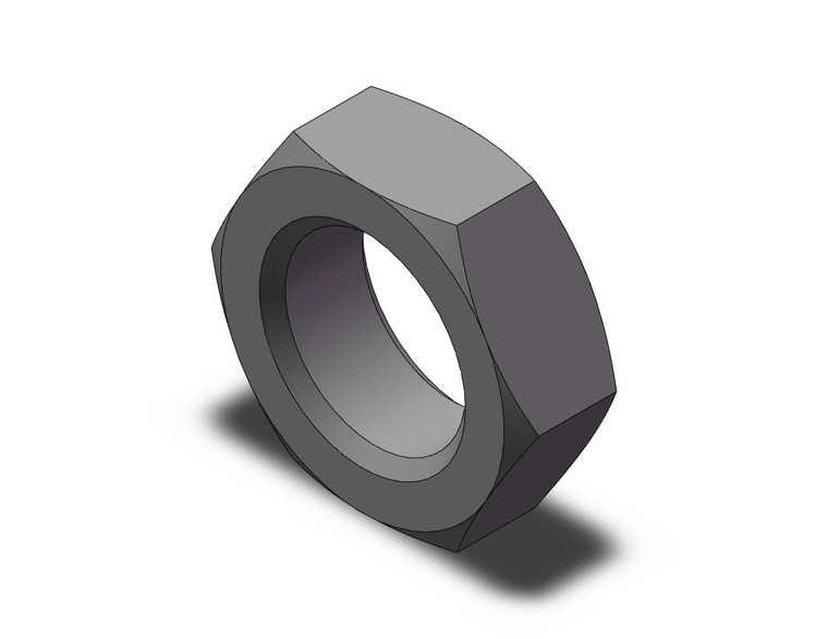 SMC SNJ-010C round body cylinder mounting nut