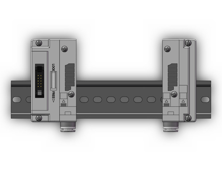 SMC SS5J3-60LPHD1-S08BR Mfld, Plug-In, Cable Type