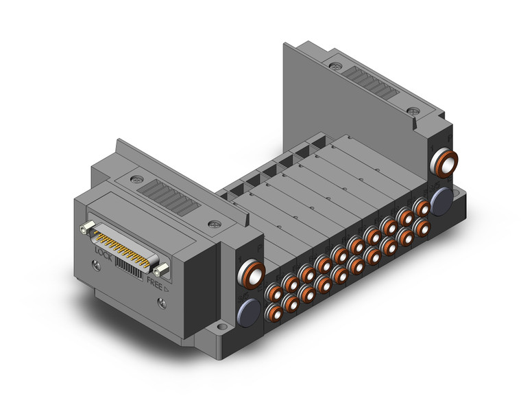 SMC SS5Y3-10F2-10BS-C4 Ss5Y3 10 Sta Manifold Base