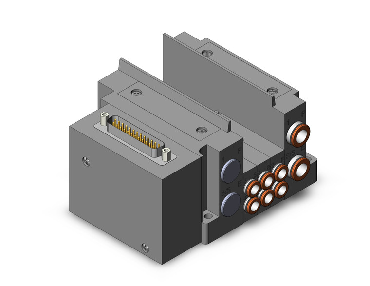 SMC SS5Y3-10FW1-03U-C6 Ss5Y3 3 Sta Manifold Base