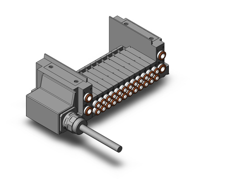 SMC SS5Y3-10L13-12B-N7D0 Ss5Y3 12 Sta Manifold Base