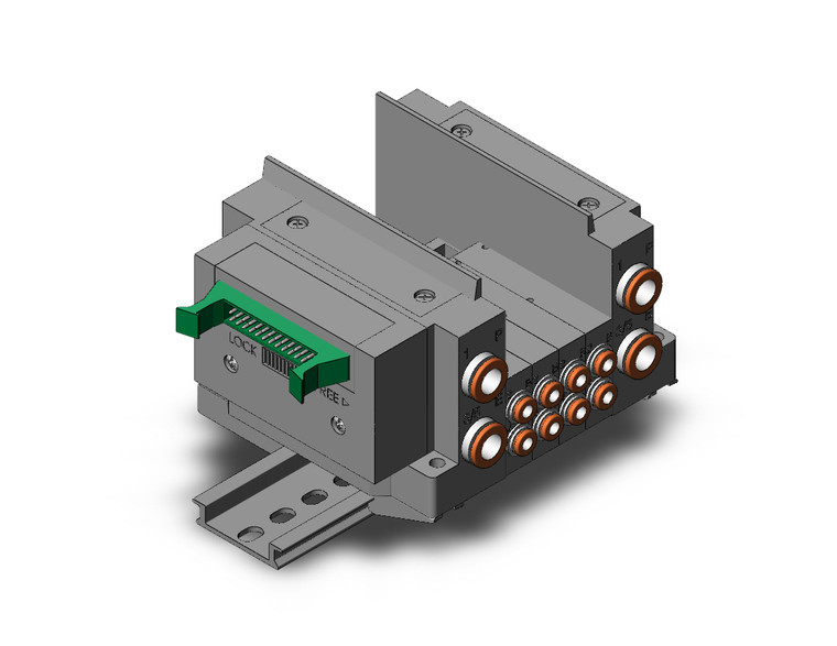 SMC SS5Y3-10P2-04B-C4B0 Ss5Y3 4 Sta Manifold Base