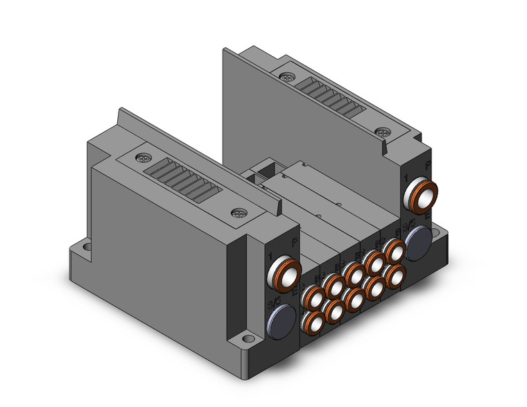 SMC SS5Y3-10S0-05BS-C6 Ss5Y3 5 Sta Manifold Base