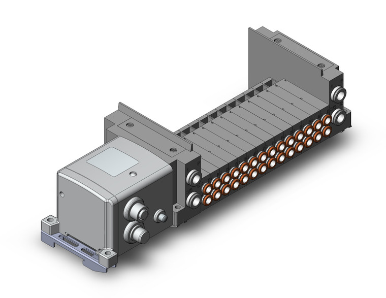 SMC SS5Y3-10SZE-14B-N1 Ss5Y3 14 Sta Manifold Base