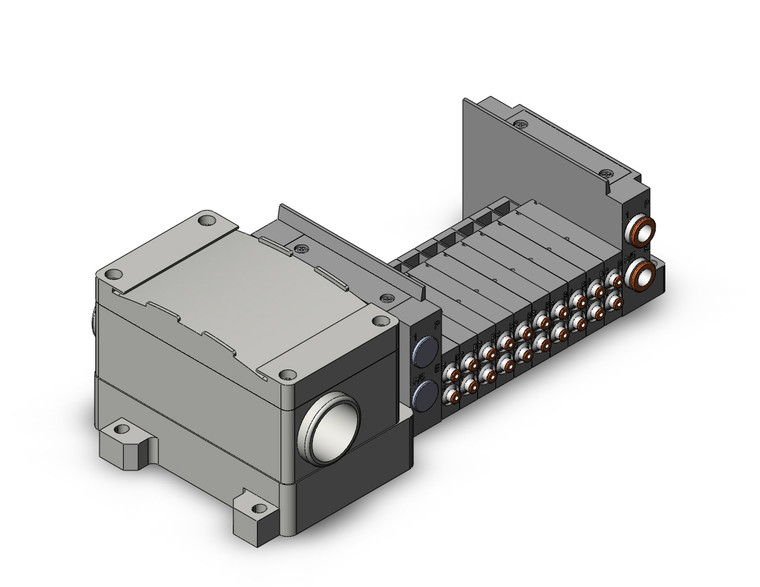 SMC SS5Y3-10T-10U-C2 Ss5Y3 10 Sta Manifold Base