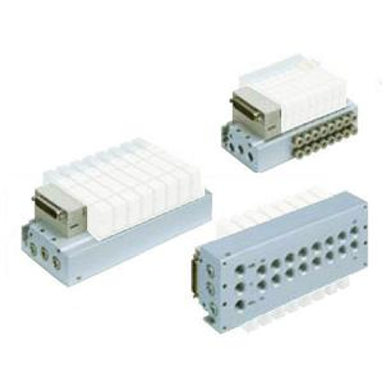SMC SS5Y3-50F1-S12B-KN3N SY3000·5000·7000 Series Plug-in Metal Base D-sub Connector Flat Ribbon Cable PC Wiring Type 50/51