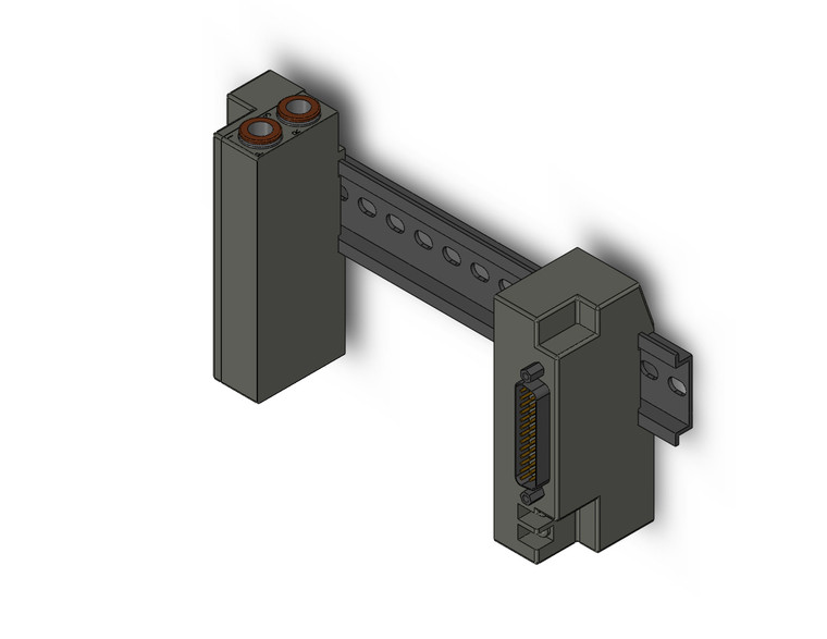 SMC SS5Z3-60FD1-10U-N Manifold W/ Power Supply