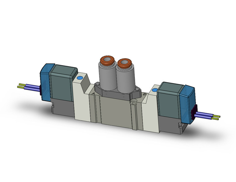 SMC SY3220-5GZ-N3 Valve, Dbl Sol, Body Pt (Dc)