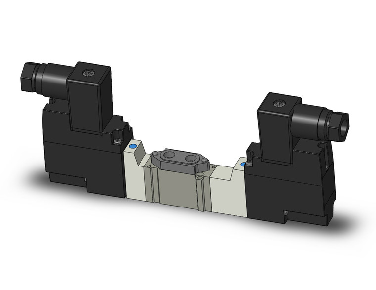 SMC SY3320-5DZ-M5 Valve, Dbl Sol, Body Pt