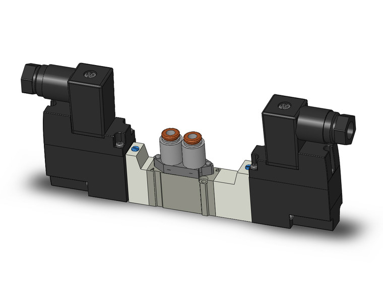 SMC SY3420-5DD-C4 Valve, Dbl Sol, Body Pt