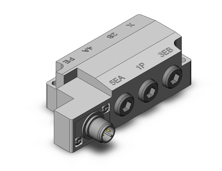 SMC SY50M-27-1-WO-B02F Valve Sub Plate Assembly