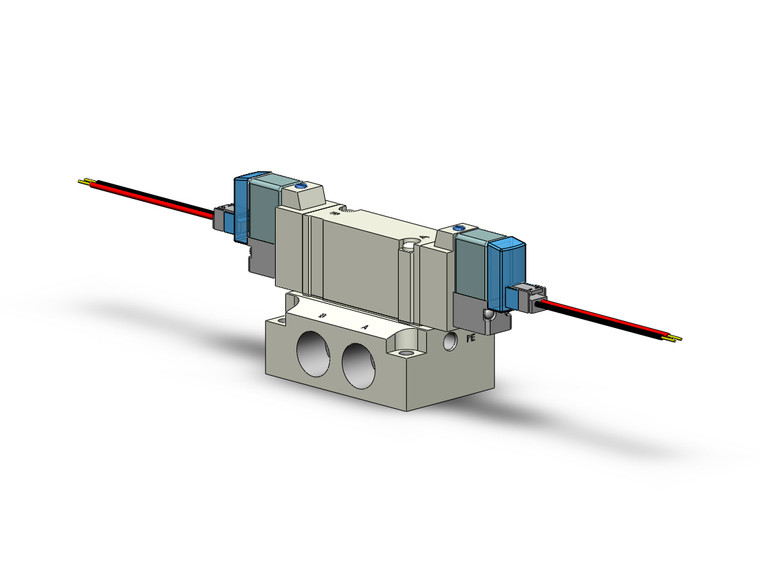 SMC SY5240-5LZD-02T Valve, Dbl Sol, Base Mt (Dc)