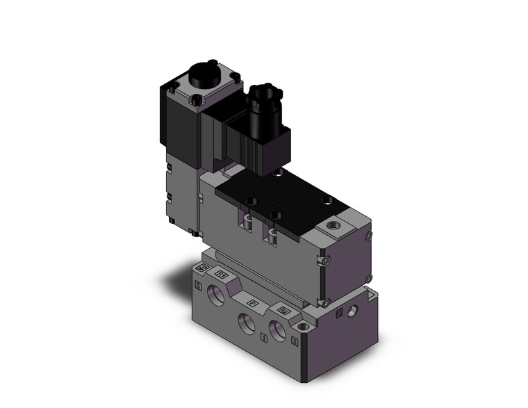 SMC VER4000-03 Pilot Type 5 Port E/P Proportional Valve