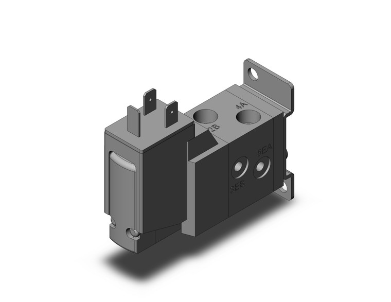 SMC VF1120-5DO1-01T-F Pilot Operated 5 Port Solenoid Valve