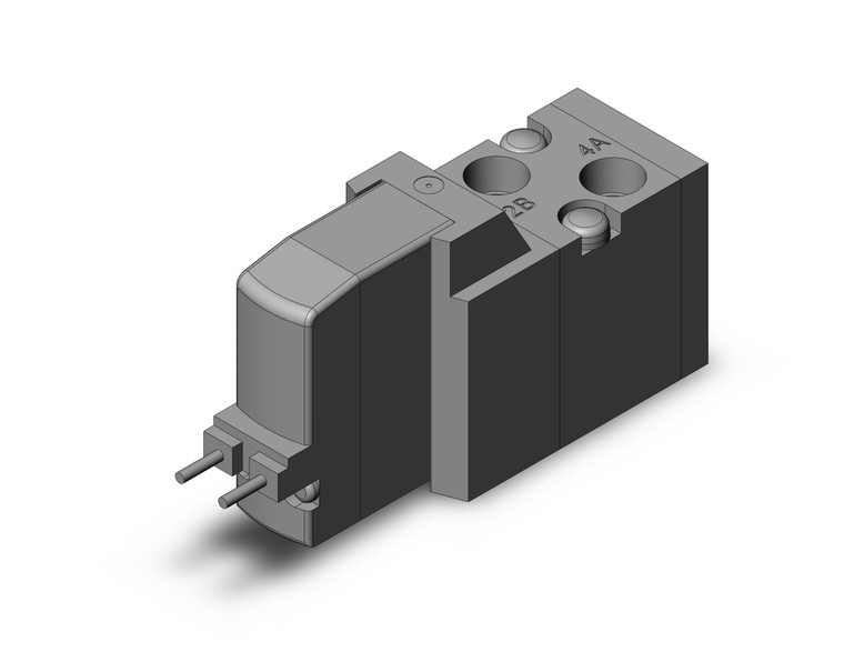 SMC VF1130K-3H1-01N Valve 2Pos/Sgl, High Pres For Mfld