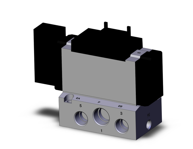 SMC VFR4110-1DZ-04 Valve, 5 Port Solenoid