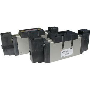 SMC VFR4310-5E VFR4000 Series 5 Port Pilot, Operated Solenoid Valve, Non Rubber Seal, Common Electrical Entry