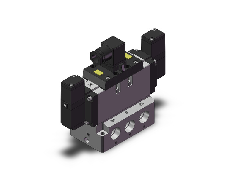 SMC VFR5211-5DZ-04N Valve, Dbl Non Plug-In