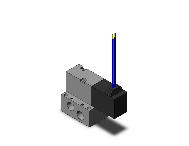 SMC VK3140-5G-01 5 Port Sol Valve Poppet Type, Base Mount