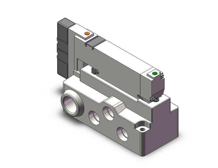SMC VQ2B01N-51-02N 5 Port Plug In Valve