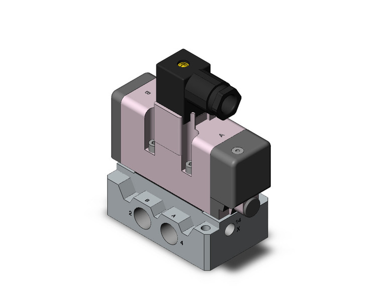 SMC VQ7-6-FG-S-1NRA03T Iso Standard Solenoid Valve