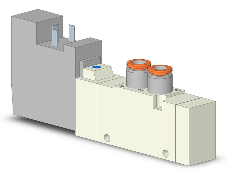 SMC VQZ2121B-5YO1-C6-Q 2000 Series 5 Port Valve