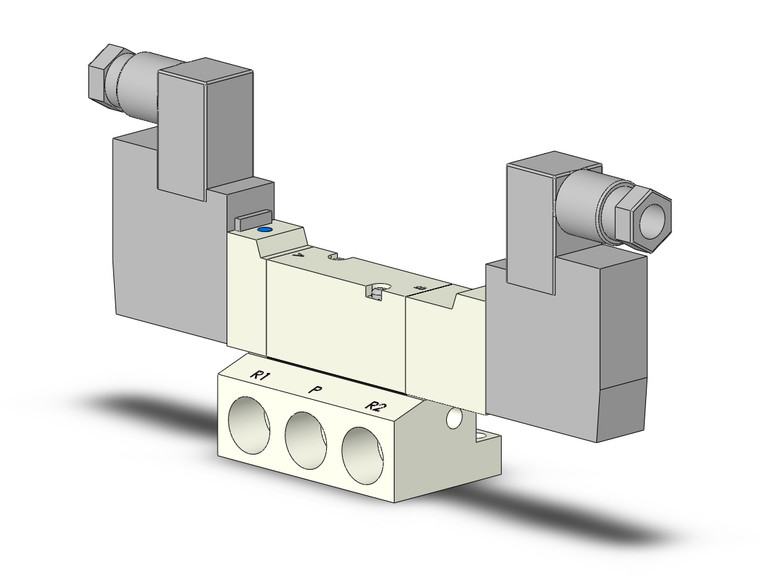 SMC VQZ2350-3YZ1-02 2000 Series 5 Port Valve