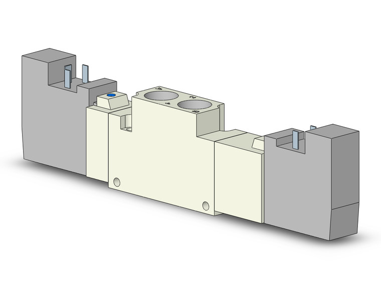 SMC VQZ3421-5YOW1-02F-Q 3000 Series 5 Port Valve