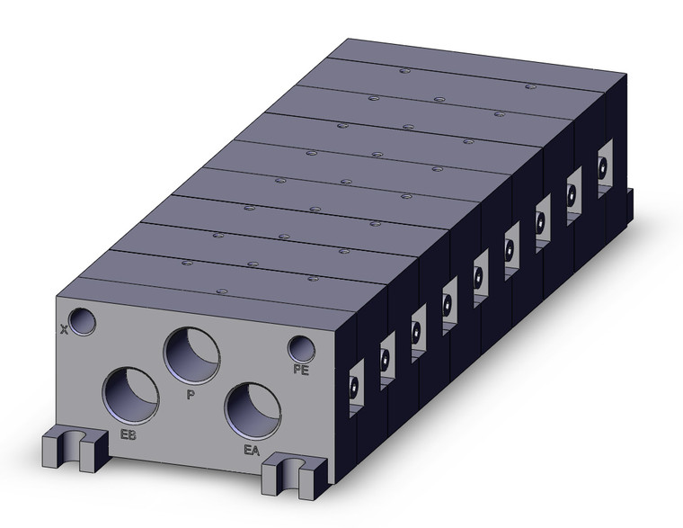 SMC VV5FR3-10-081-03T Vfr Valve Manifold