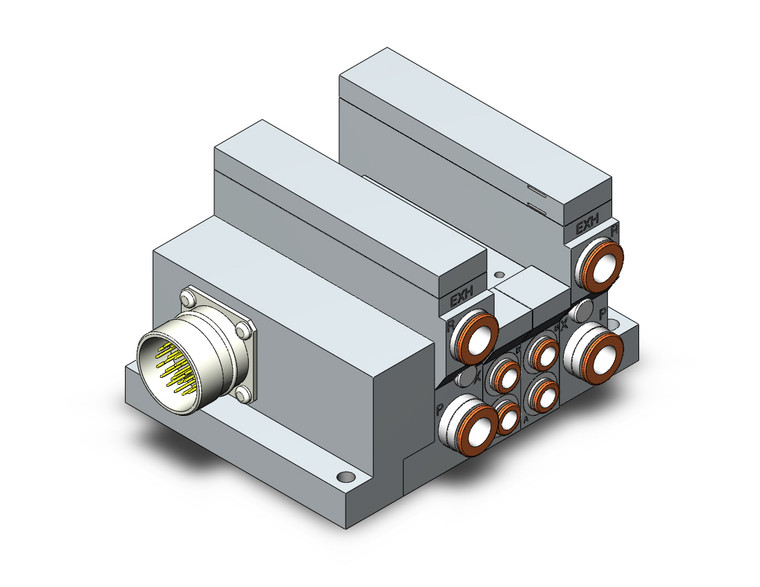 SMC VV5Q21-02N7M0-W 4/5 Port Solenoid Valve