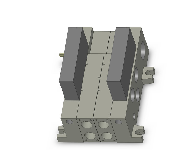 SMC VV5Q41-0203TLD1-SB Vv5Q Manifold