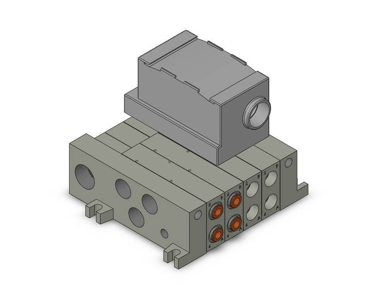 SMC VV5Q41-04N9TTD 4/5 Port Solenoid Valve
