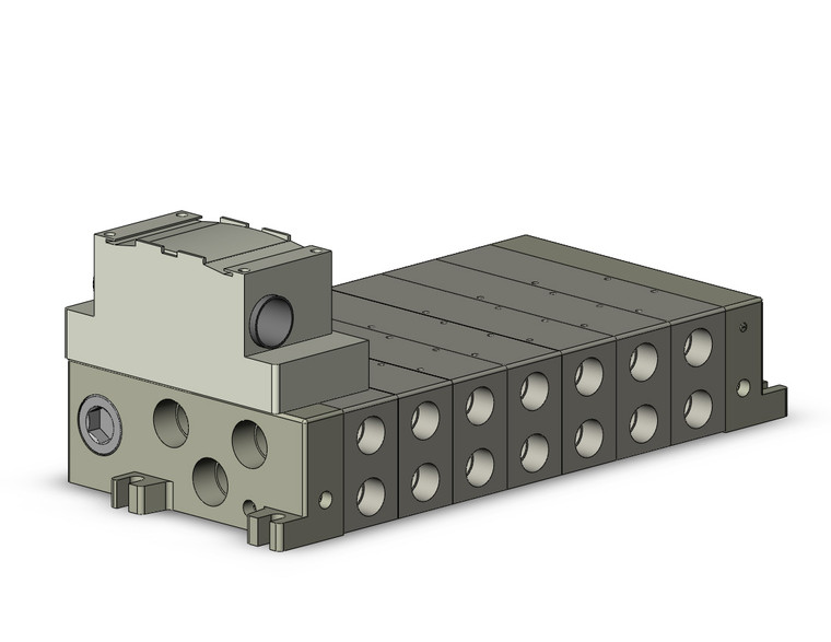 SMC VV5Q51-0704TTD-W Vv5Q Manifold