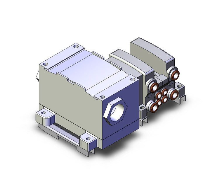 SMC VV5QC11-02C6TD0-D0 Vqc Manifold