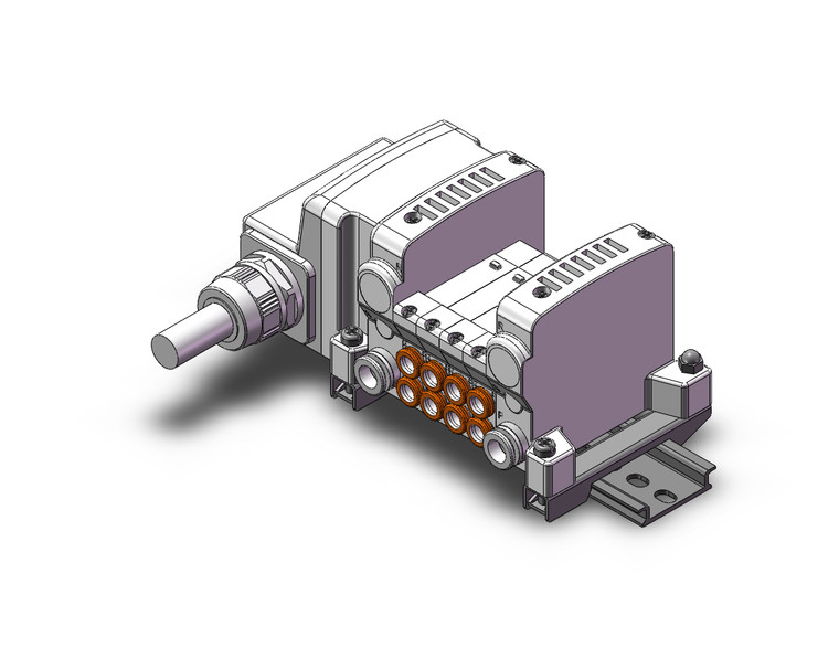SMC VV5QC11-04N7LD1-DNS Vqc Manifold