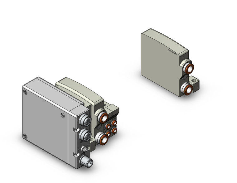 SMC VV5QC11-12N1SFAN 4/5 Port Solenoid Valve