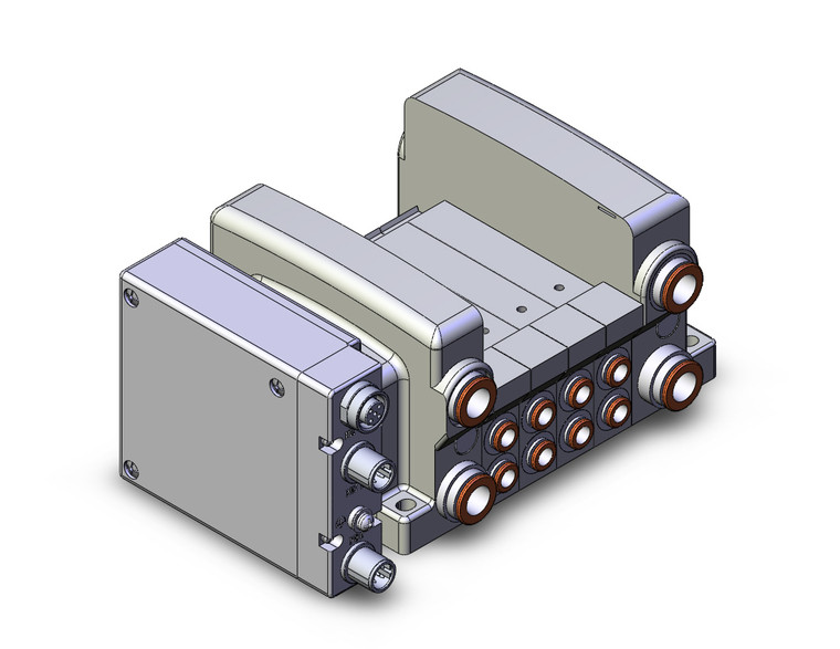 SMC VV5QC21-04C6SVBN 4/5 Port Solenoid Valve