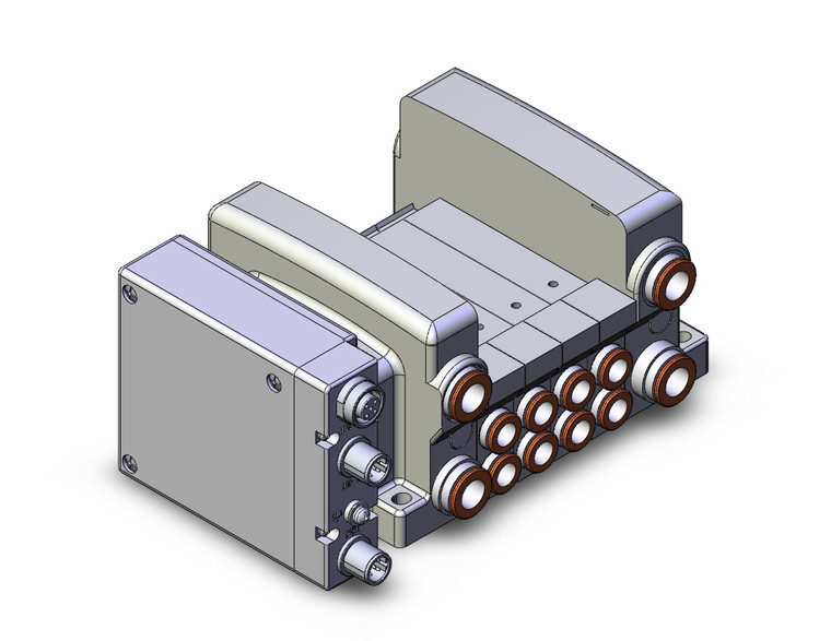 SMC VV5QC21-04C8SEB 4/5 Port Solenoid Valve