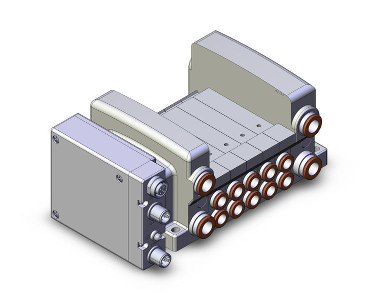 SMC VV5QC21-05C8SEAN 4/5 Port Solenoid Valve